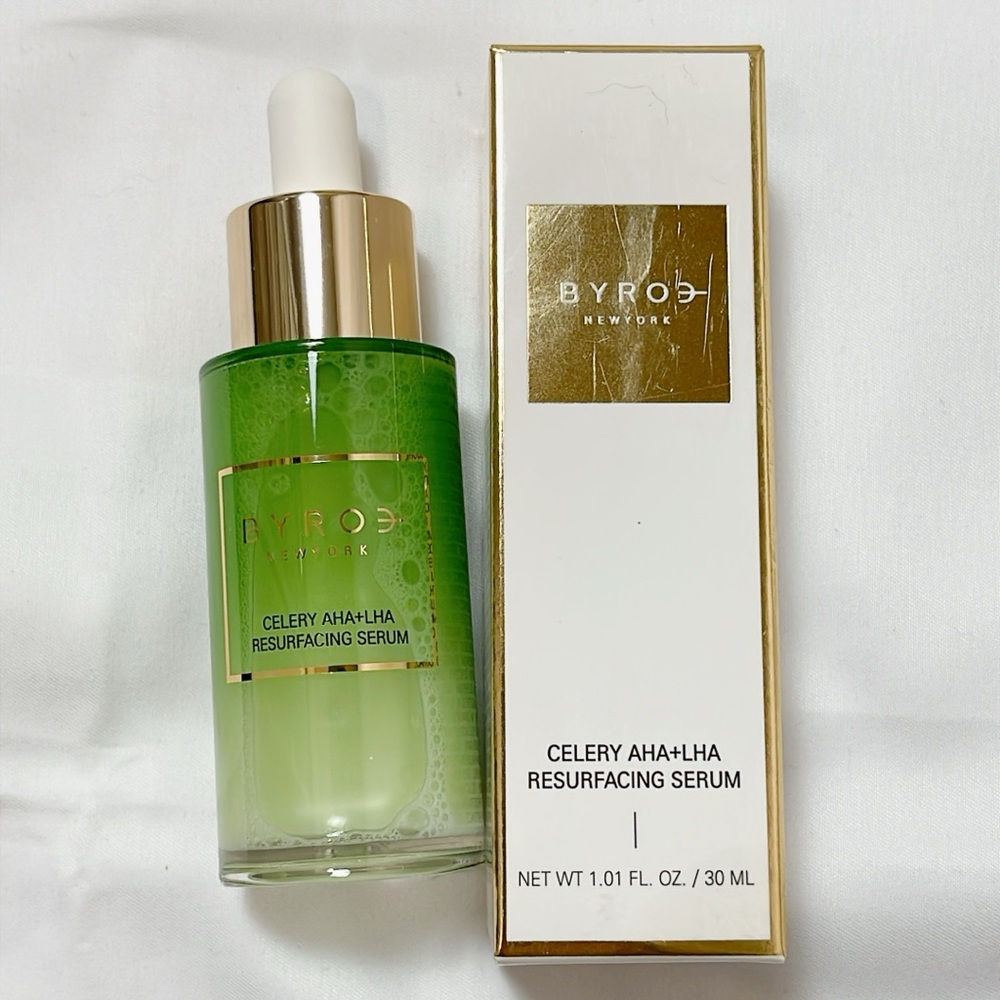 Byroe Celery AHA + LHA Resurfacing Serum - Green